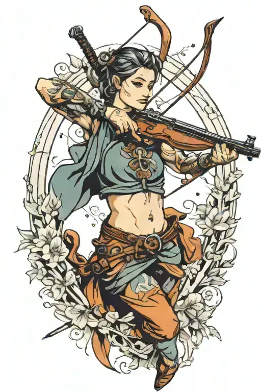 Sagittarius Archer Shooting