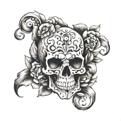 Skull Adorned