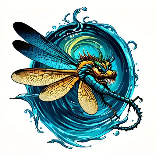 Dragon Fly Water