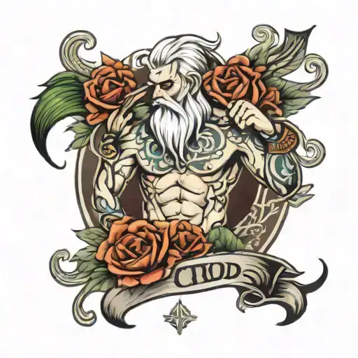 Nordic Tatto Gods Olympus