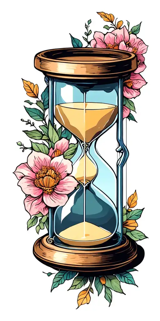 Sleeve With Hourglass Surrounded