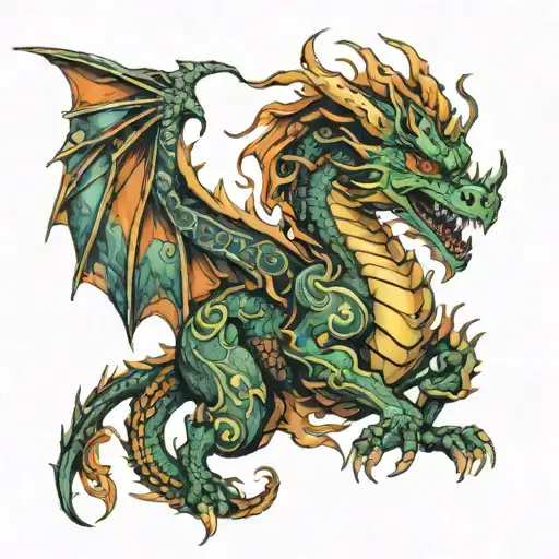 Draco Dragon Wrapped