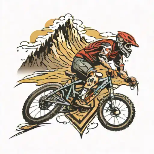 Mountain And Mountain Bike Racing