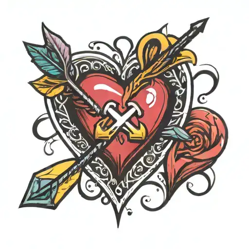 Heart And Arrow Piercing Fuck Me