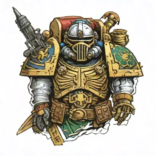 Warhammer 40K Space Marine