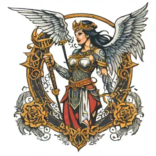 A Valkyrie In Valhalla Doors