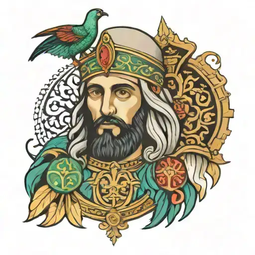 Lebanese Phoenician Emperor Design And Lebanese Christian Culture