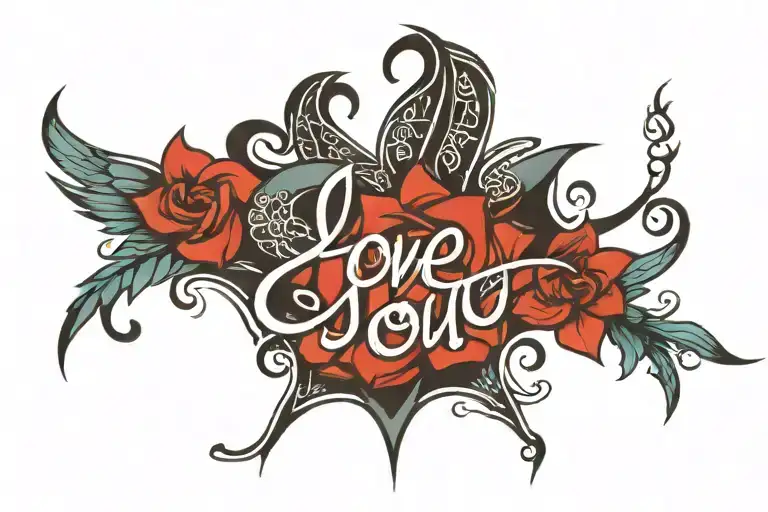 I Love You In Arabic Writing