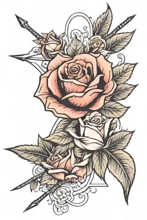 Rose And Arrow