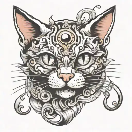 Cat With 6 Eyes Daemon