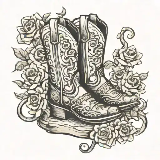 Cowboy Boots At Tombstone