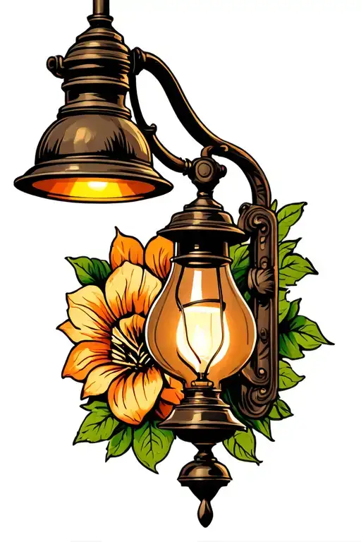 Old Fashioned Lamp