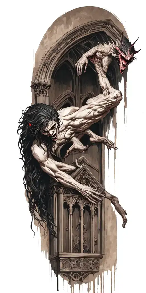 Demons Trapped In A Cathedral Realism