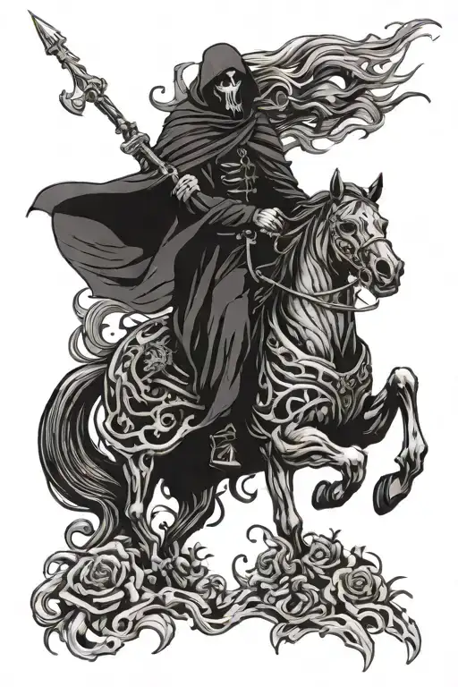 4 Horsemen Apocalypse Reaper Evil