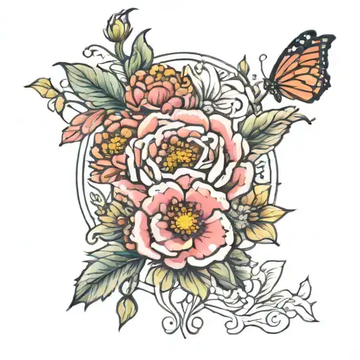 Children Birth Flowers