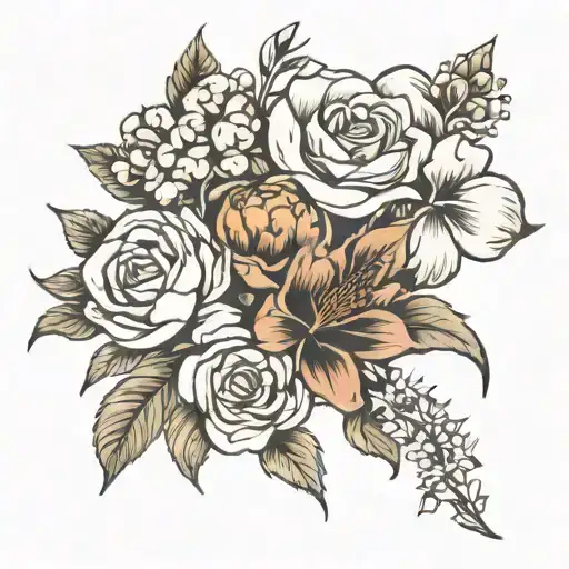 Children Birth Month Flowers