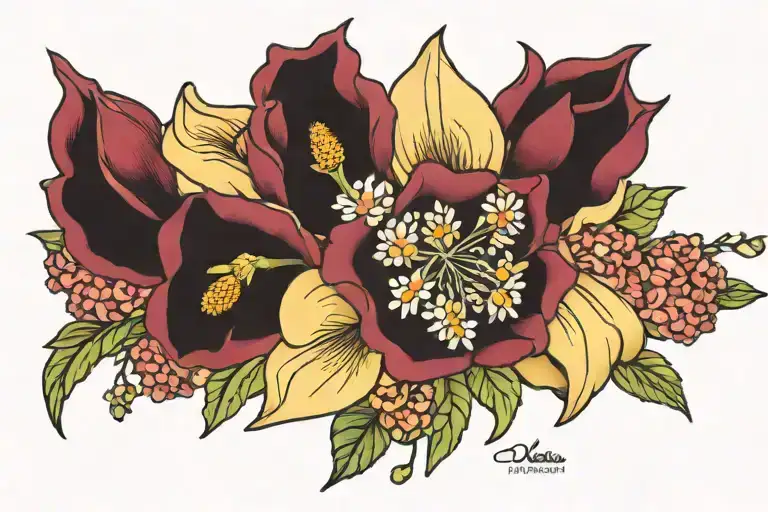 Birth Flower Bouquet