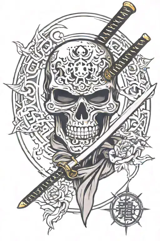 I Want A Katana To Pierce My Skull In Fire