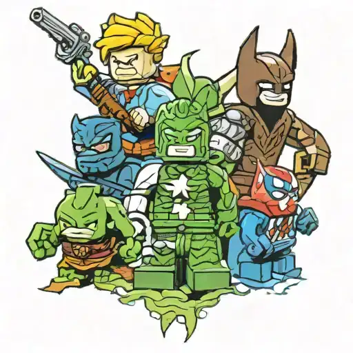 Lego Marvel Characters