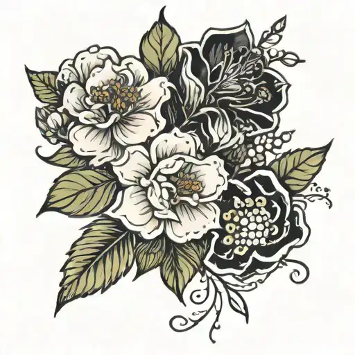 March And December Birth Flower