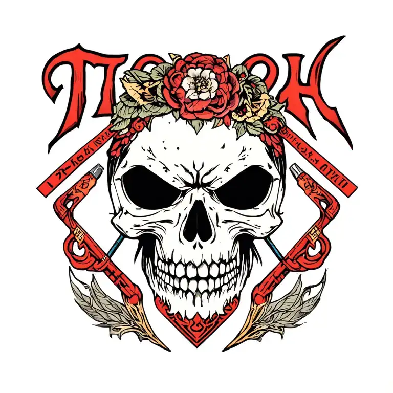 Tool Band Logo With Japanese Style