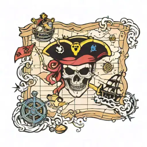 Pirate Treasure Map