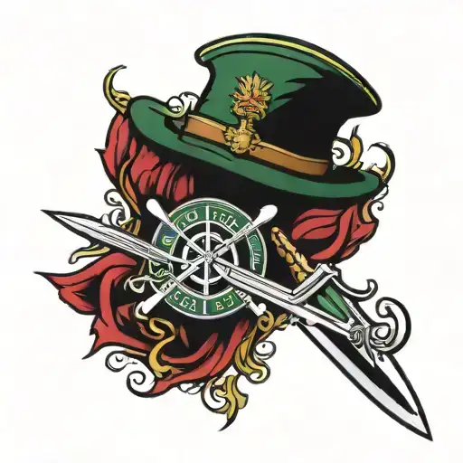 Royal Marines Commando Dagger And Wording