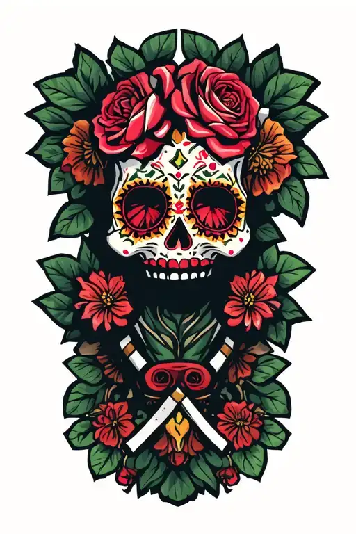 Sugar Skull Arsenal Fc Canon