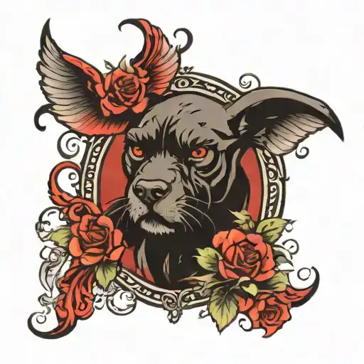 Butler Family Black And Red