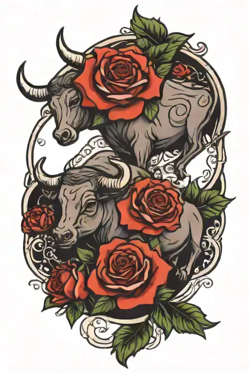 Taurus And Rose
