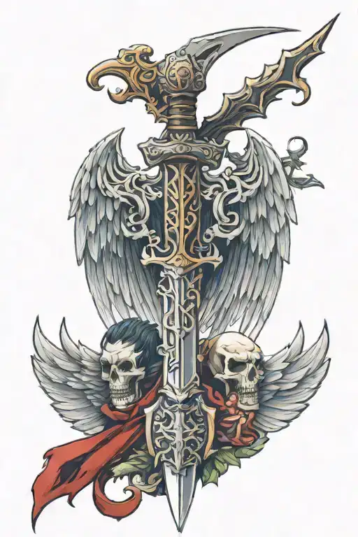 Sword Devil Wing Chest 3D