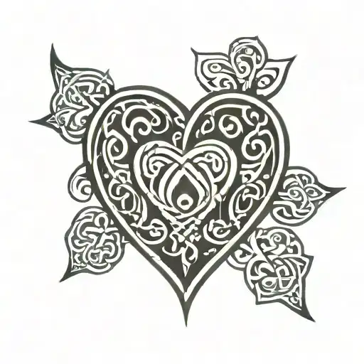 Celtic Heart Shape