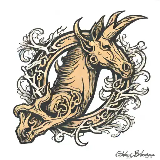 Horse Shoe Just The Antler