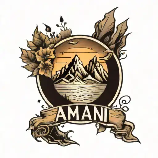 The Word 'Amaani 'As Mountains