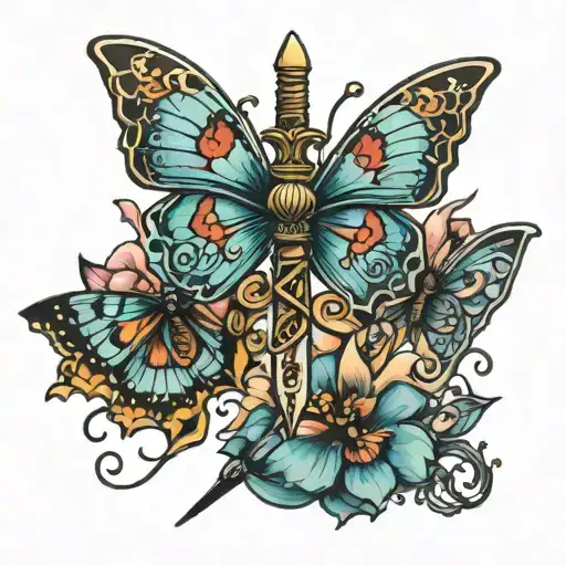 Butterflies And A Sword