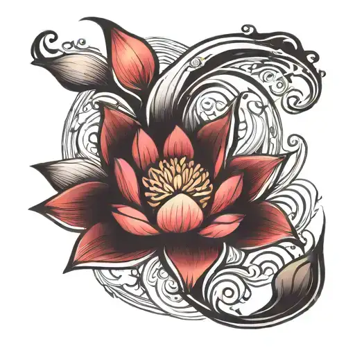 Lotus Flower Blooming