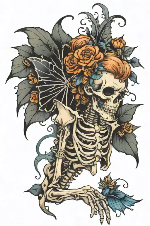 Dreamy Skeleton Fairy