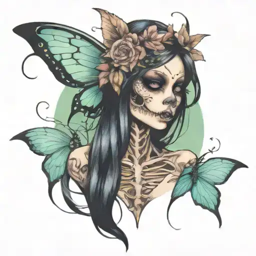 Ethereal Skeleton Fairy