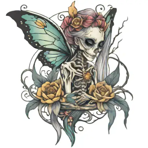 Ethereal Skeleton Fairy