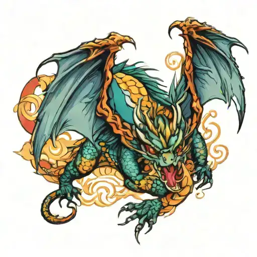 Dragon Flying