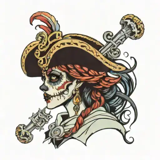 Marauder Pirate Queen Day Of The Dead