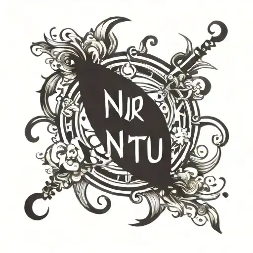 Negative Space Word Unbuntu