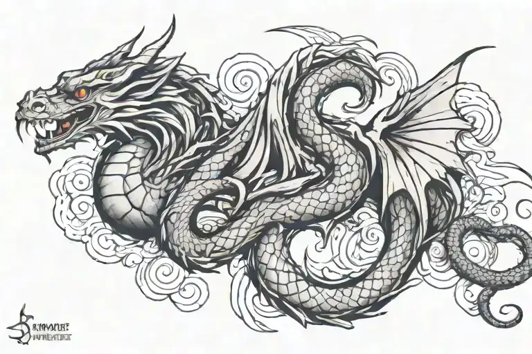 Dragon Intertwined