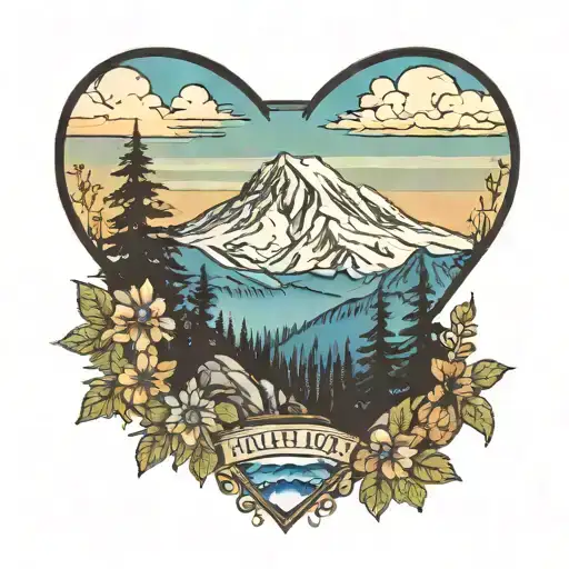 Mount Rainier Sky Line