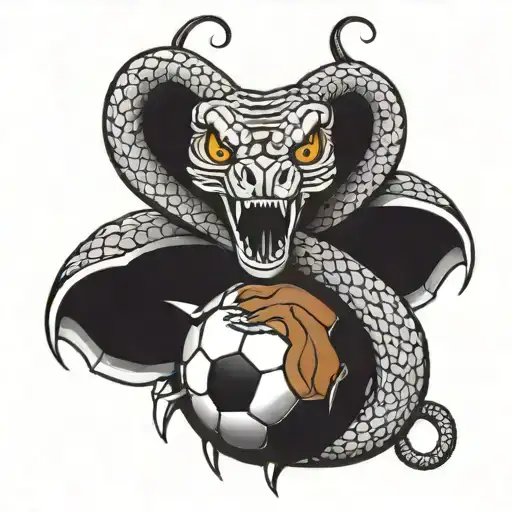 Cobra And Football