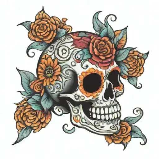 Sugar Skull Mandala