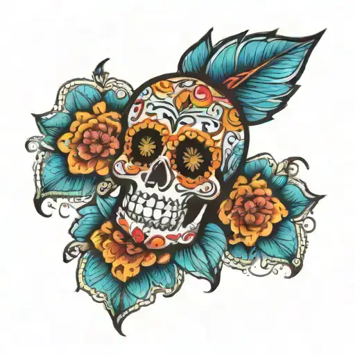 Sugar Skull Mandala