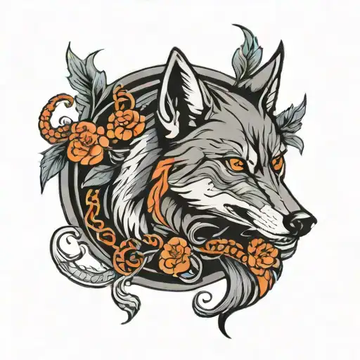 Wolf Scorpio Zodiac Sign