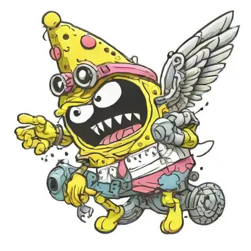 Spongebob Squarepants Battle Angel