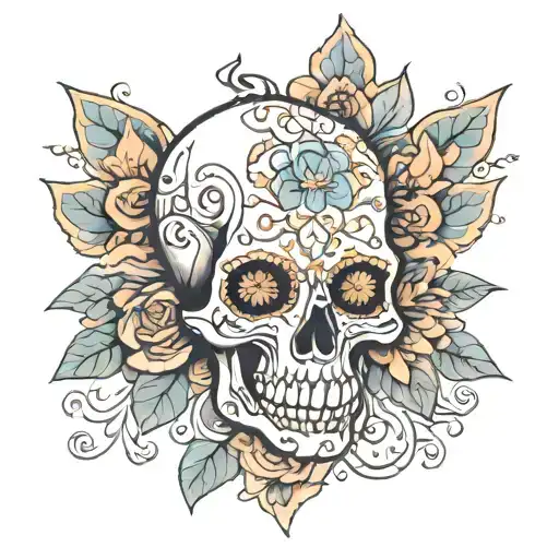 Classy Sygar Skull And Mandala
